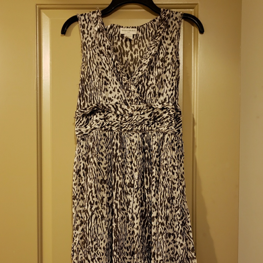 Banana Republic Leopard Print Dress